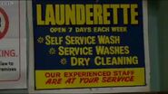 Launderette Advert on wall (2010)