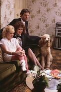 Sharon Watts,Angie Watts, Den Watts and Roly (1991)