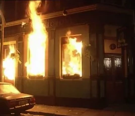 Queen Vic Fire 1992