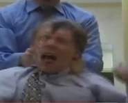 Ian getting his head shoved down a toilet by Phil Mitchell.