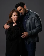 Carmel and her son Kush Kazemi (Shakil Kazemi's death promo)