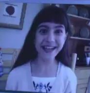 Ineta first appearance via webcam, played by Octavia Alexandru (2014)