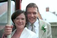 Laura and Ian marry (2001)