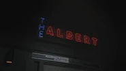 The Albert sign