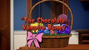 The Chocolate Vampire Bunny