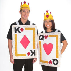 king of hearts costume homemade