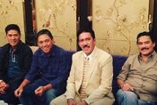 The Sotto Brothers- (from left to right) Vic, Val, Tito, and Maru