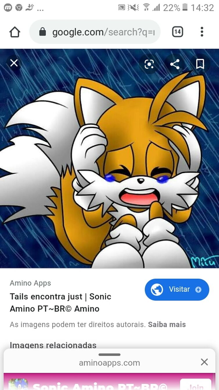 Classic tails  Sonic Amino PT~BR© Amino