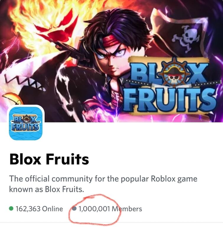 SERVIDOR DE BLOX FRUITS NO DISCORD ENTRE PARA SE DIVERTIR!!!