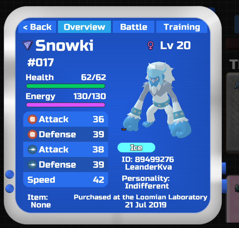 What Level Does Snowki Evolve