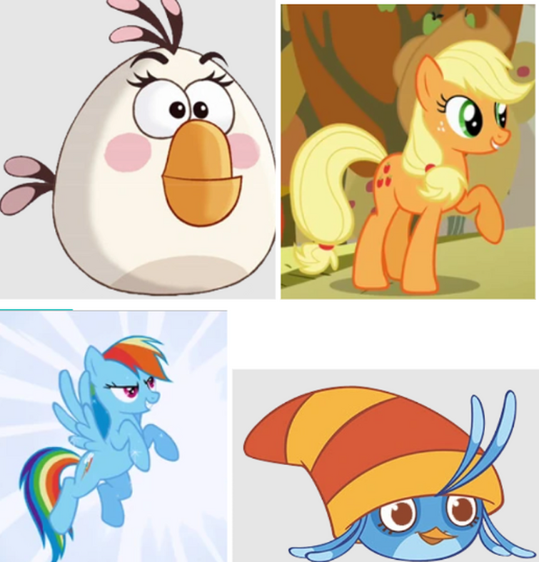 Angry Birds And Mlp Comparison Post Fandom