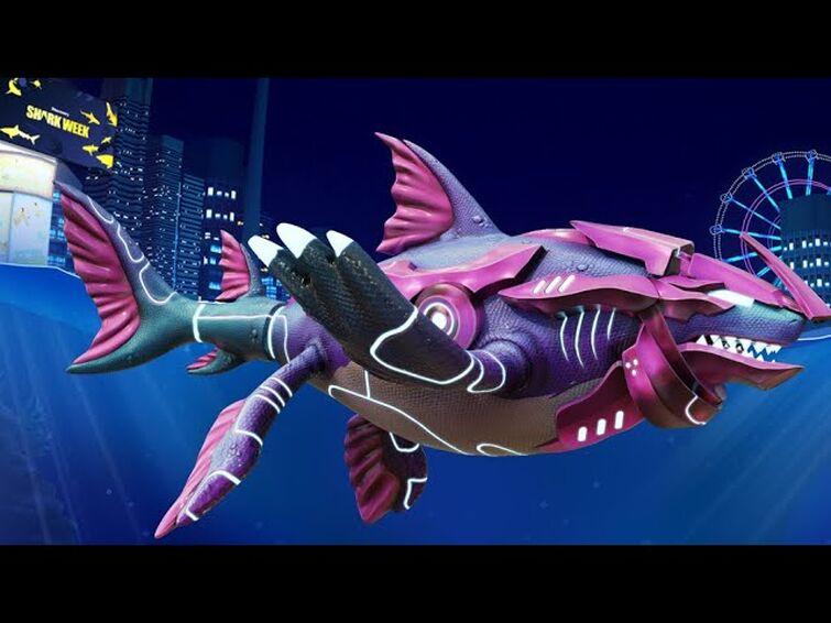 Quantum Shark Gameplay Full Max (Pacific Island) - Hungry Shark World