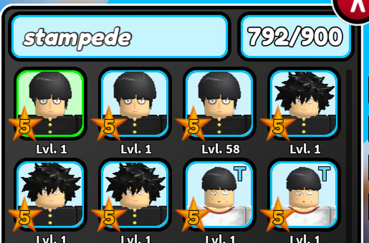 Stampede (???%) - Mob (???%)  Roblox: All Star Tower Defense Wiki