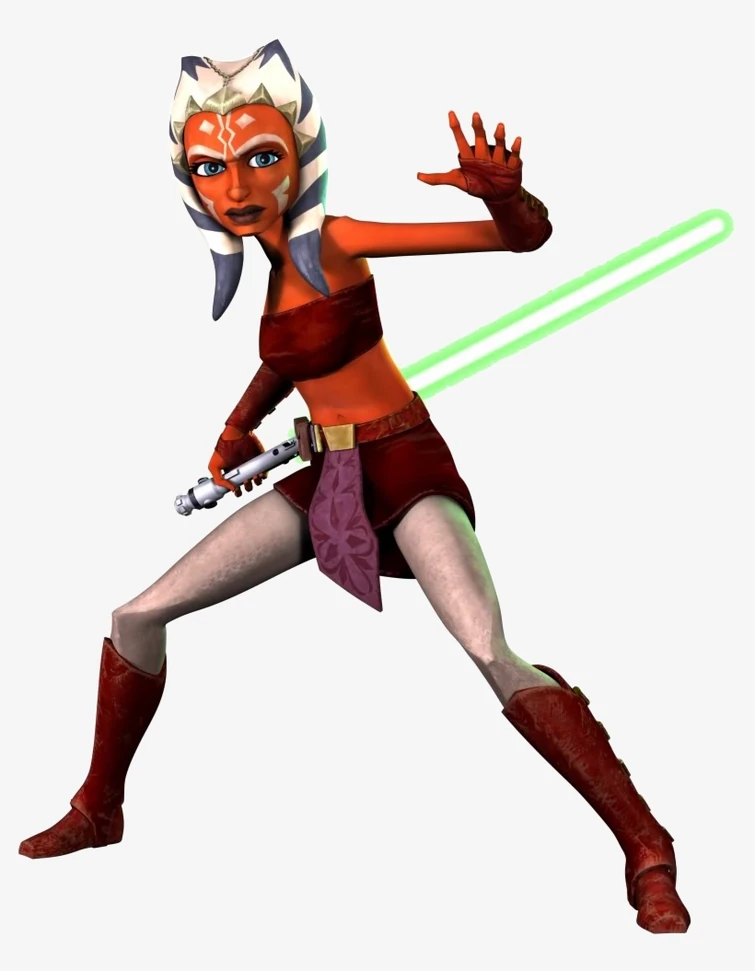 Why does Ahsoka dress shorter than the other Jedi? Fandom