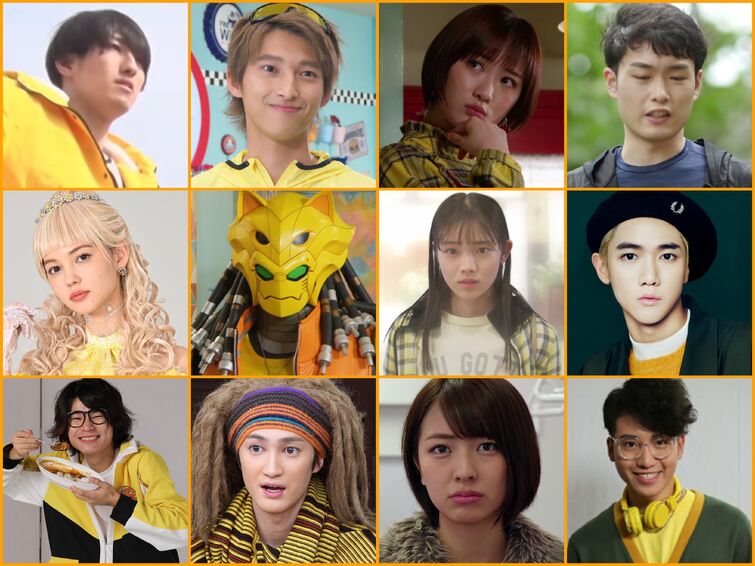 Super Sentai Cast for the possible Sentai seasons that would be the