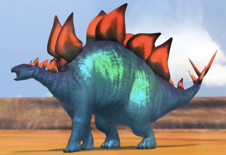 Realistic Dinosaur Figure Stegosaurus 8.5" NWT 