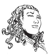 A portrait of Vendurra d'Kundarak