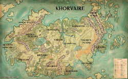 Map Of Khorvaire 5e Khorvaire | Eberron Wiki | Fandom