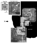 A map of the Crook Observatory.