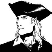 A portrait of Captain Aielous.