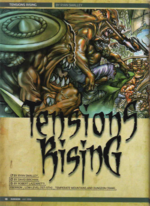 Cover of Tensions Rising