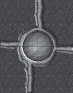 A map of the sewers beneath Dreadhold where an otyugh has made its lair.