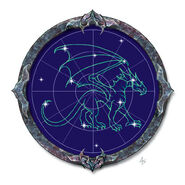The constellation of Bahamut.