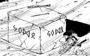 A waystone with dwarven runes.