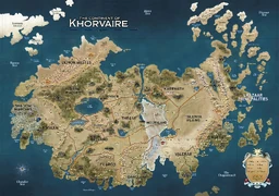 Khorvaire map image