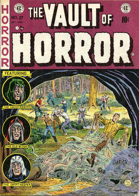 1950年代アメリカのホラーコミック「Vault of Horror 1」EC The Vault of Horror No. 1 (Reprint): Johnny Craig, Jack