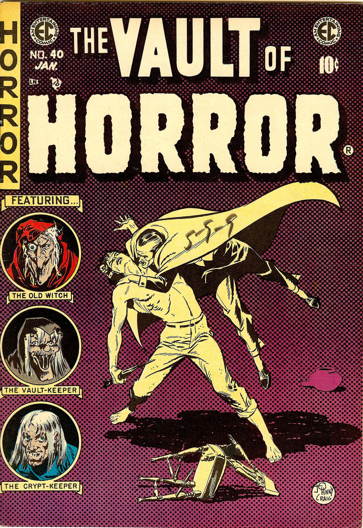1950年代アメリカのホラーコミック「Vault of Horror 1」EC The EC Archives: The Vault of Horror Volume 1: Various