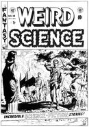 Weird Science Vol 1 14 Original Cover Art