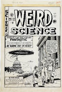 Weird Science Vol 1 13 (2) Original Cover Art