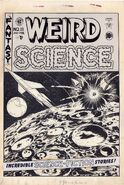 Weird Science Vol 1 11 - Original Cover Artwork