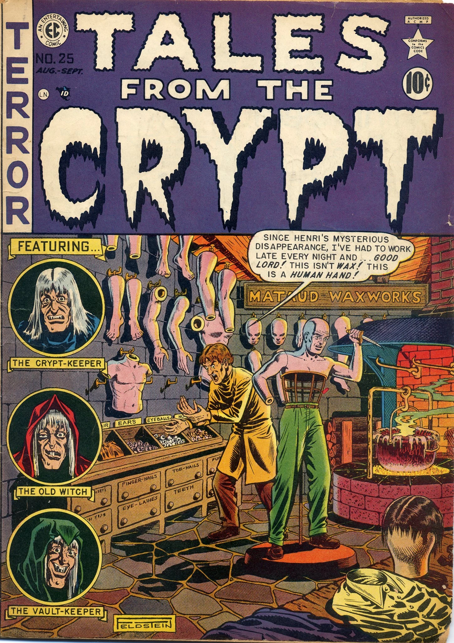 Tales from the Crypt Vol 1 25 | EC Comics Wiki | Fandom