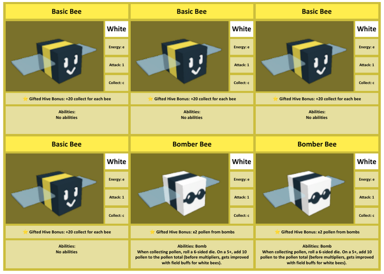 BSS Card Game progress - finished rare bee cards - UPDATED | Fandom