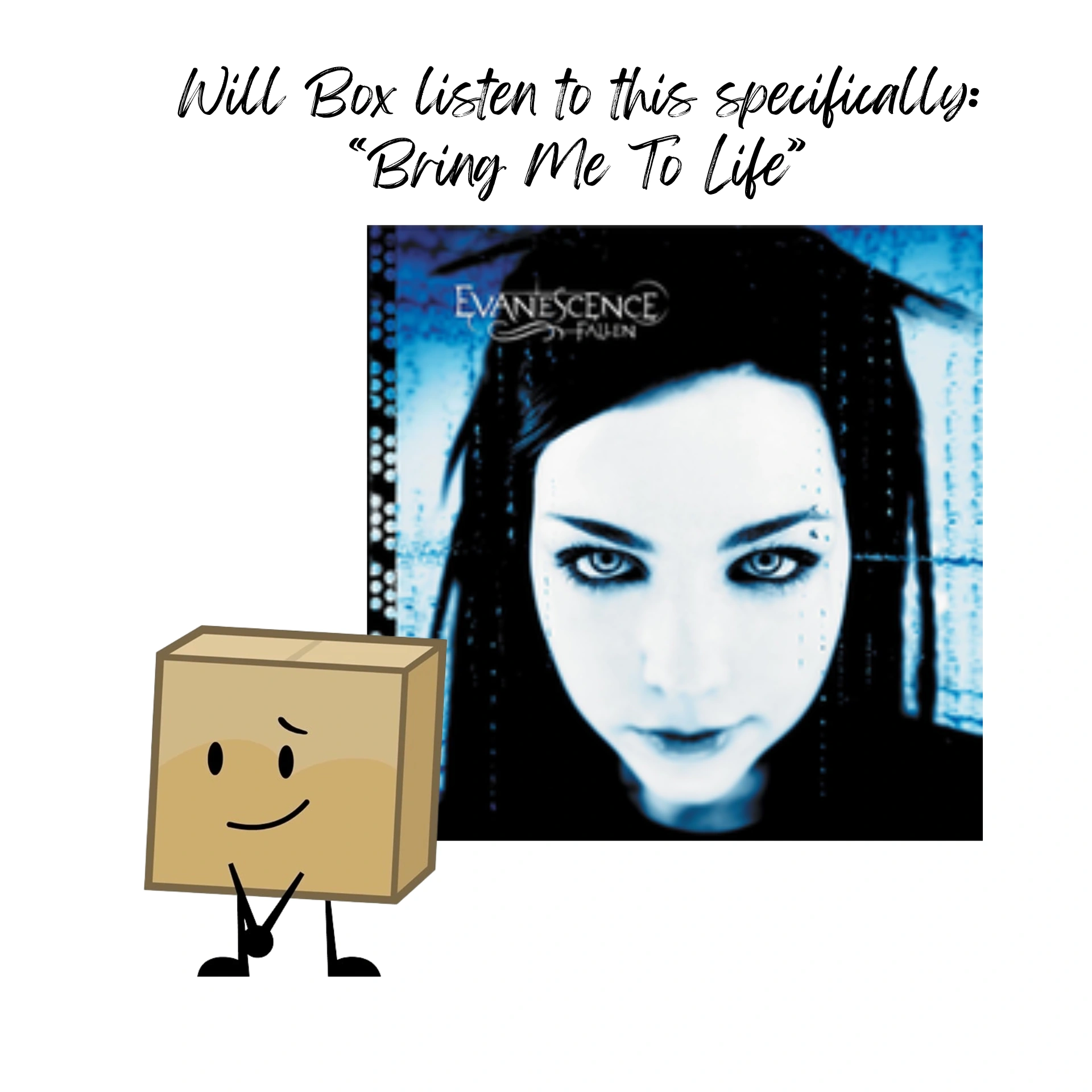 So recently, here's my new favorite fanon idea for Box: what's her ...