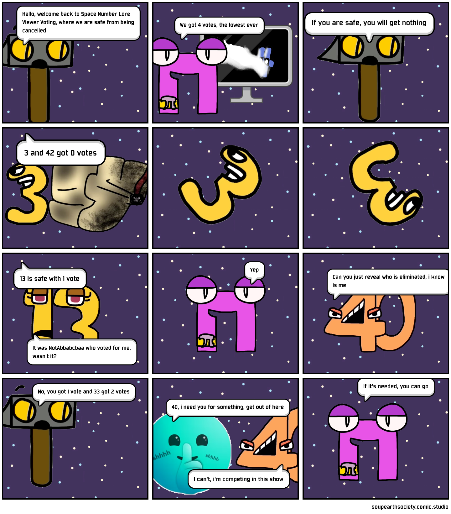 HKtito's Number Lore - 9 to -10 Part 2 (Final) - Comic Studio