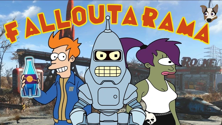 Planet Express is making a delivery to the Fallout universe!