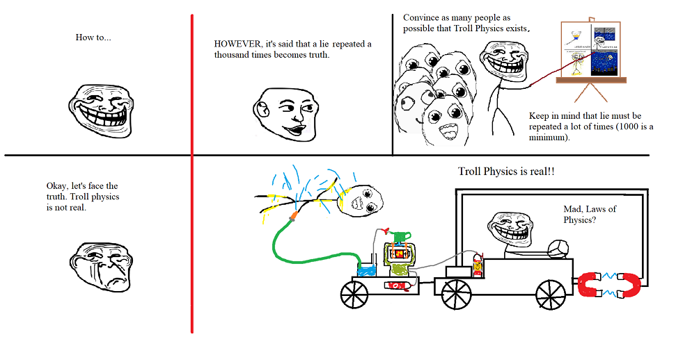 troll physics infinite energy