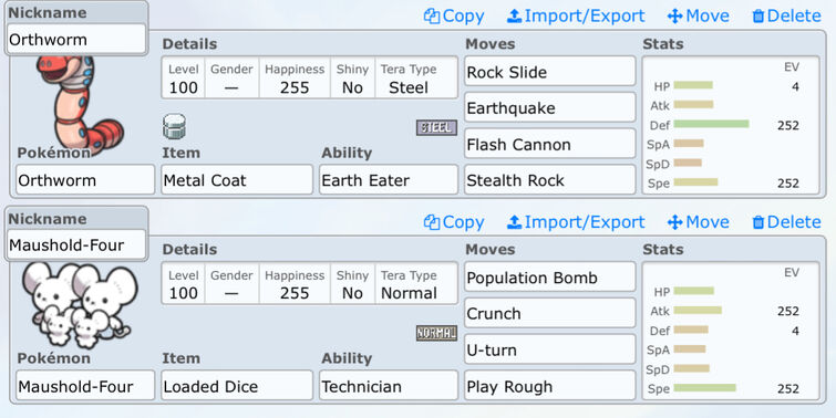 TEAM BUILDER? Pokemon Showdown 