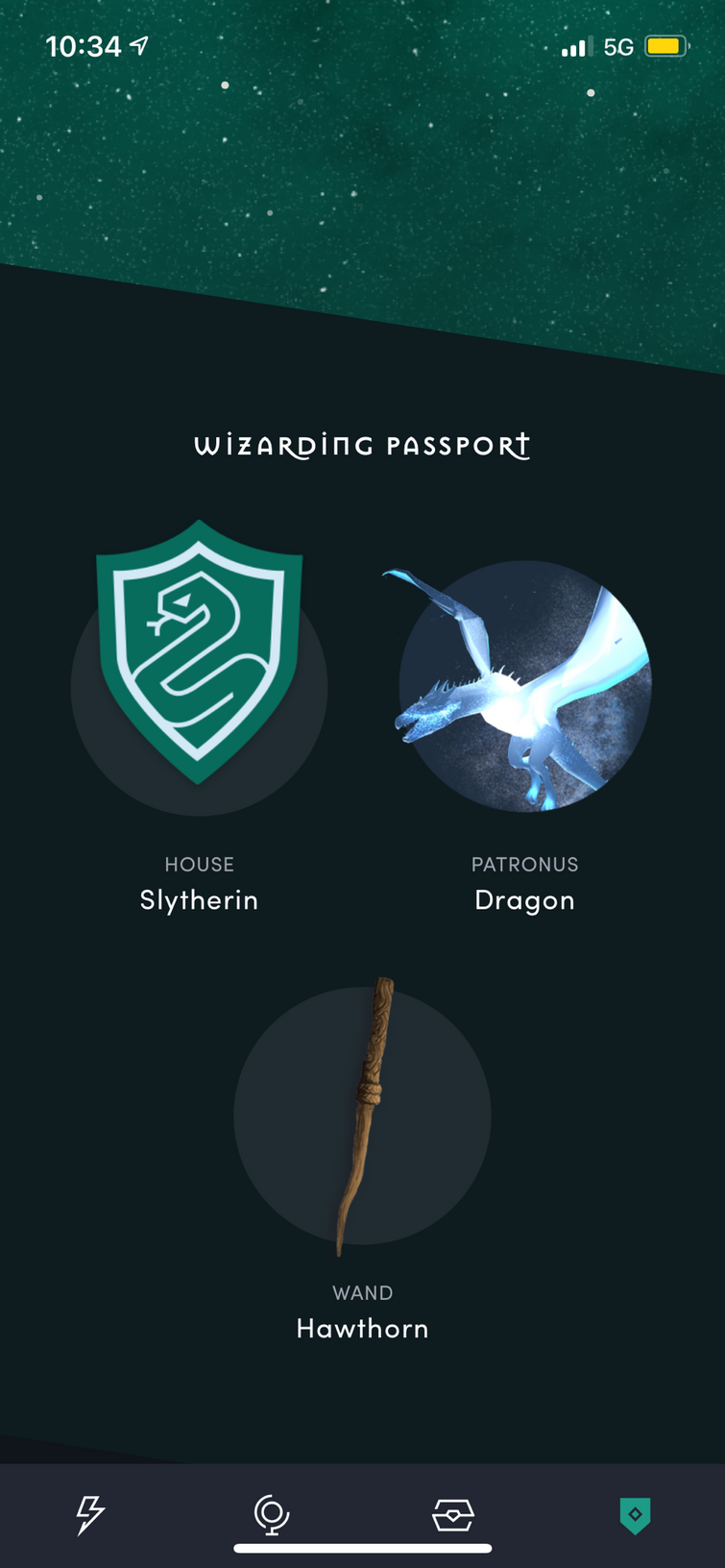 Pottermore Slytherin