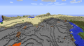 Void biome near a desert.