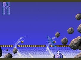Level from E2A where Glyphs replace the bubbles used to fly