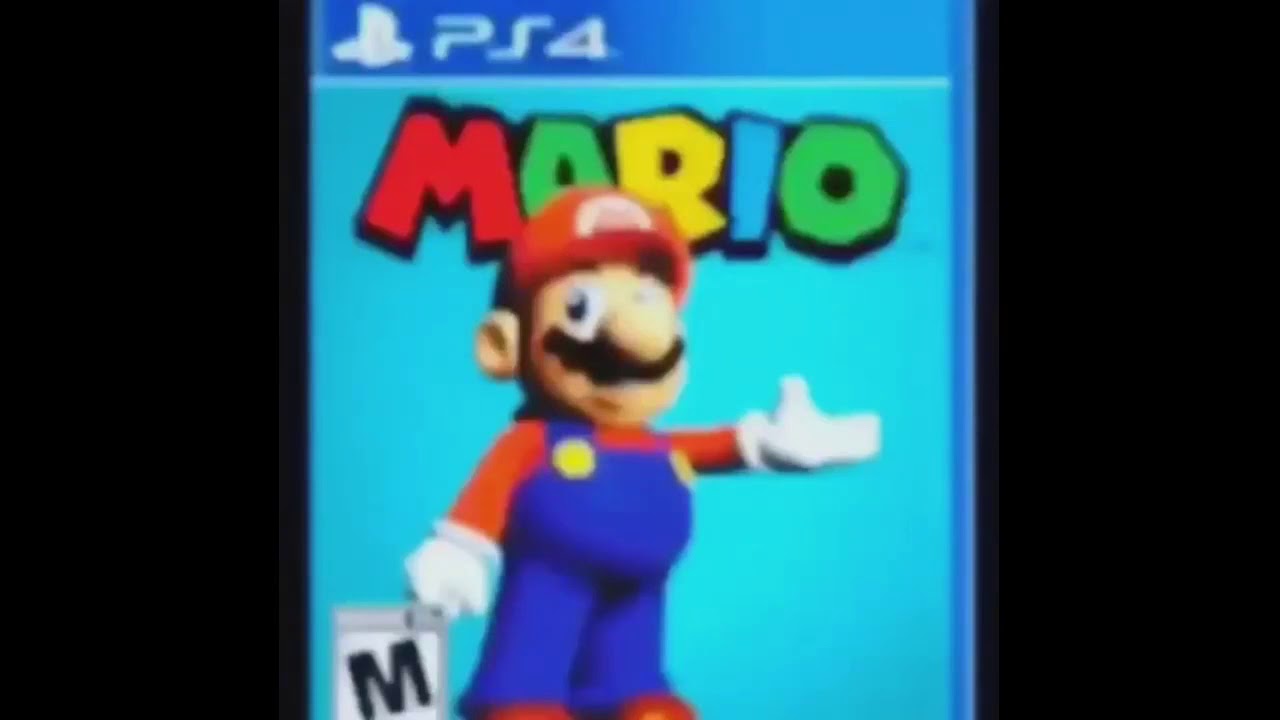Hello It'z A Me Super Mario On A Ps4 Woohoo!!! by