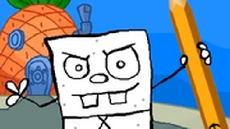 Doodlebob And Spongebob Squarepants Doodlebob And The Magic Pencil