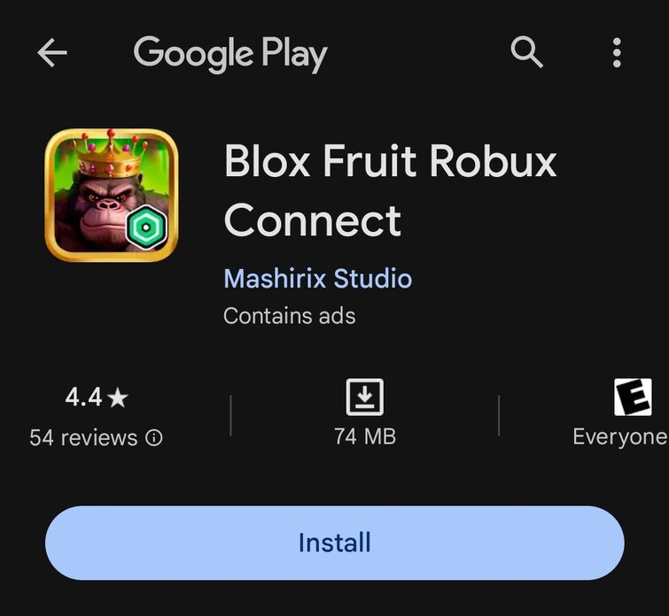 Blox Fruits, Apps