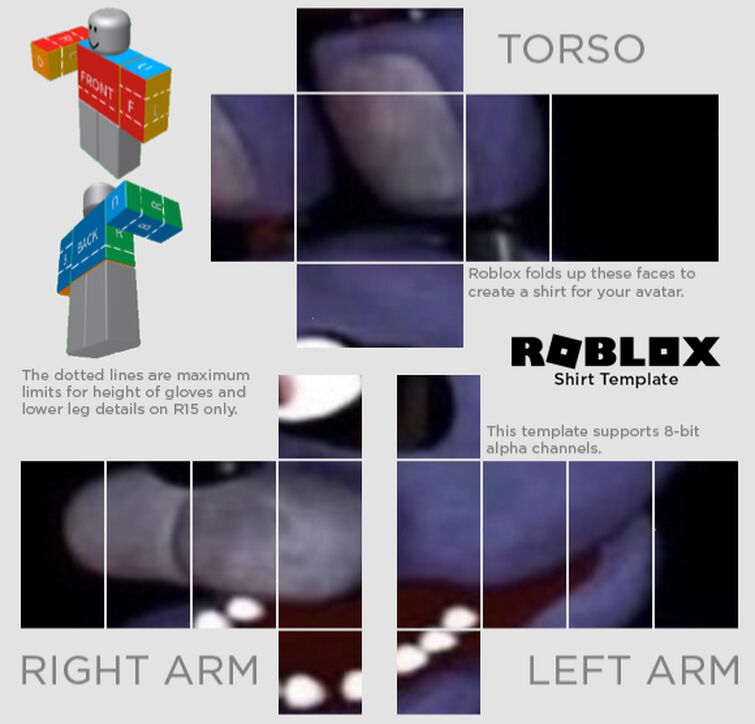 fnaf-roblox-t-shirt - Roblox