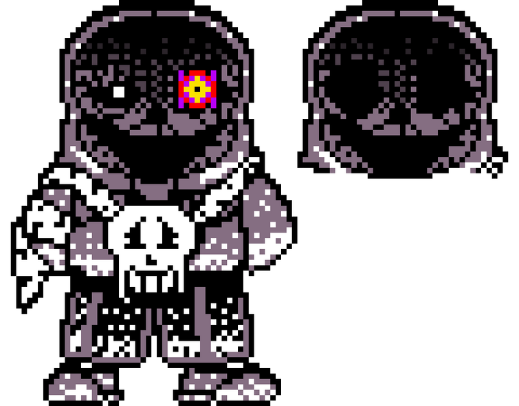 I made a dust tale sans sprite : r/Undertale
