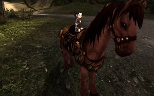 Sorceress on the Horse Mount